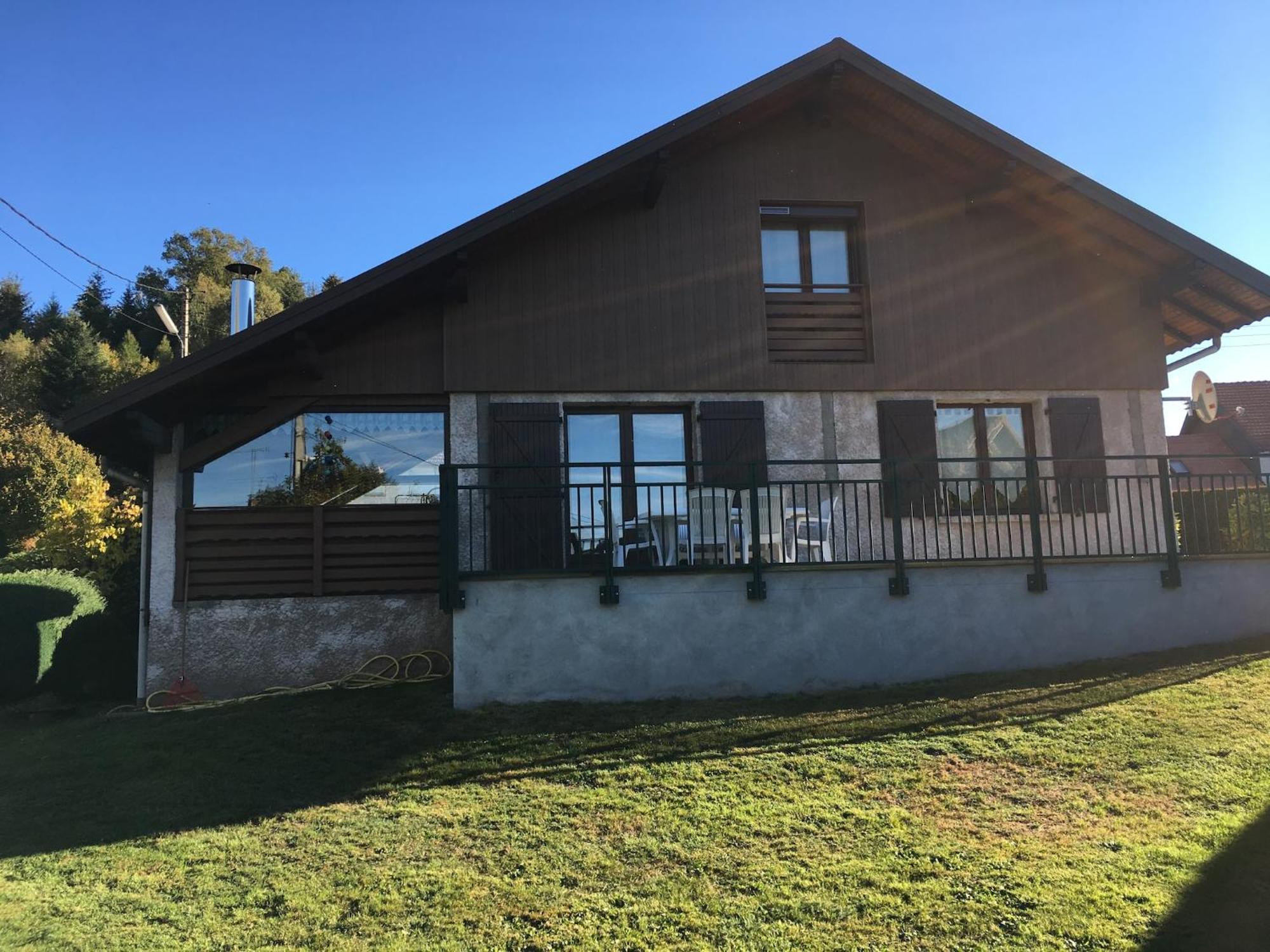 Elegant Chalet In Gerb Pal In Cosy Environment Gerbépal Exterior photo