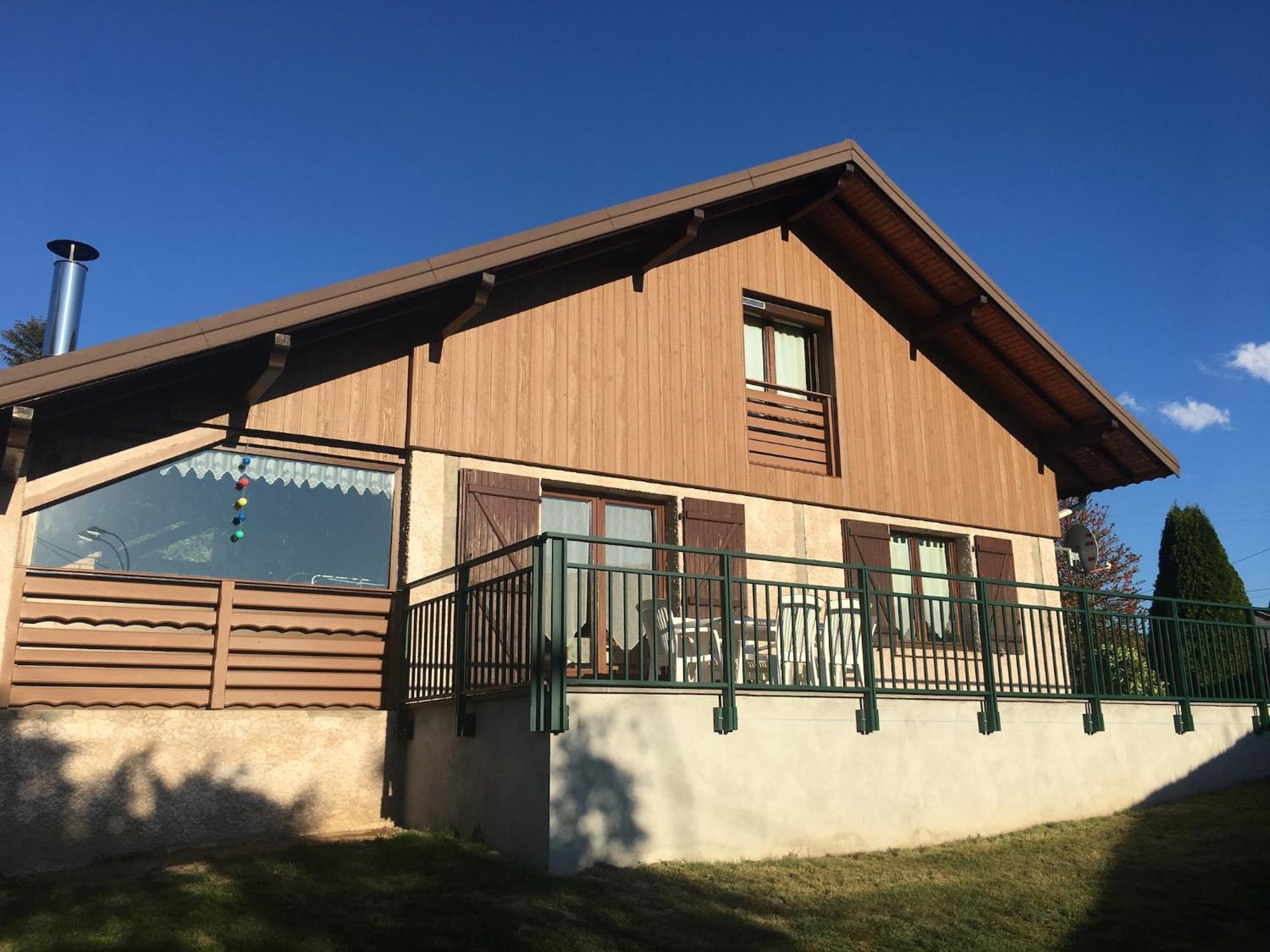 Elegant Chalet In Gerb Pal In Cosy Environment Gerbépal Exterior photo